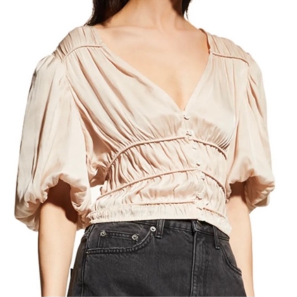 🌸Spring Sale!🌸 FRAME Julianne Blouse in “Blush”